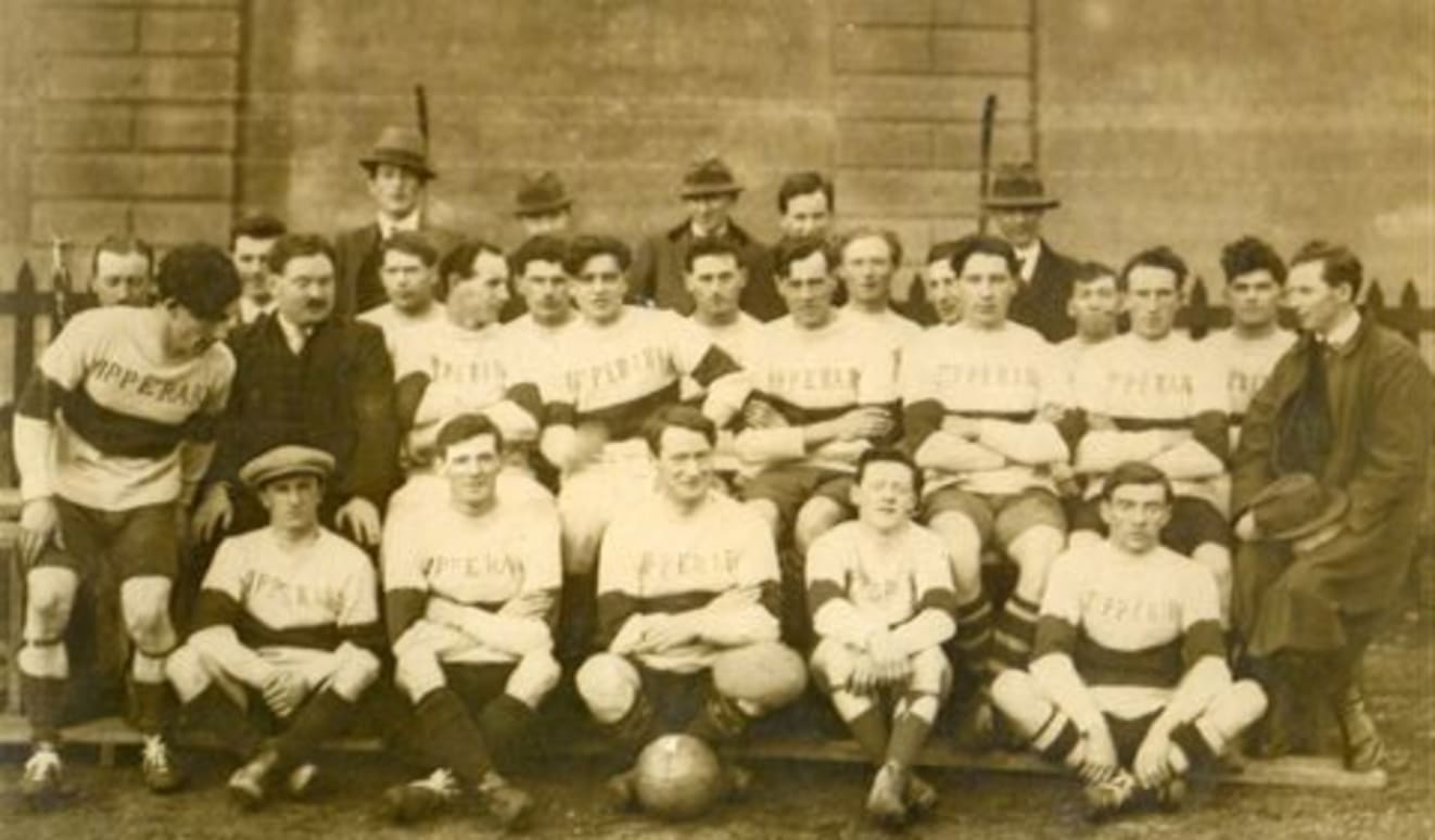 GAA JOE on X: 100 years ago, Michael Hogan died playing football for  Tipperary. Today his county men wore a jersey in his honour, and created a  glorious piece of history in